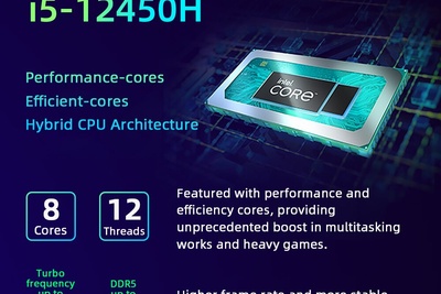 Intel core i5 11400H vs i5 12450H: So sánh hiệu năng