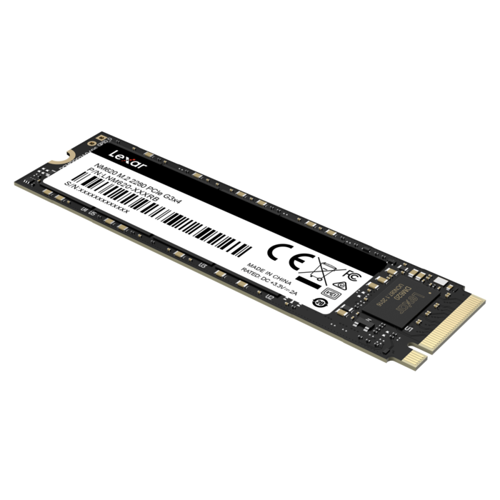 Ổ cứng SSD Lexar NM620 NVMe M.2 2280 PCIe Gen 3.0x4 256GB