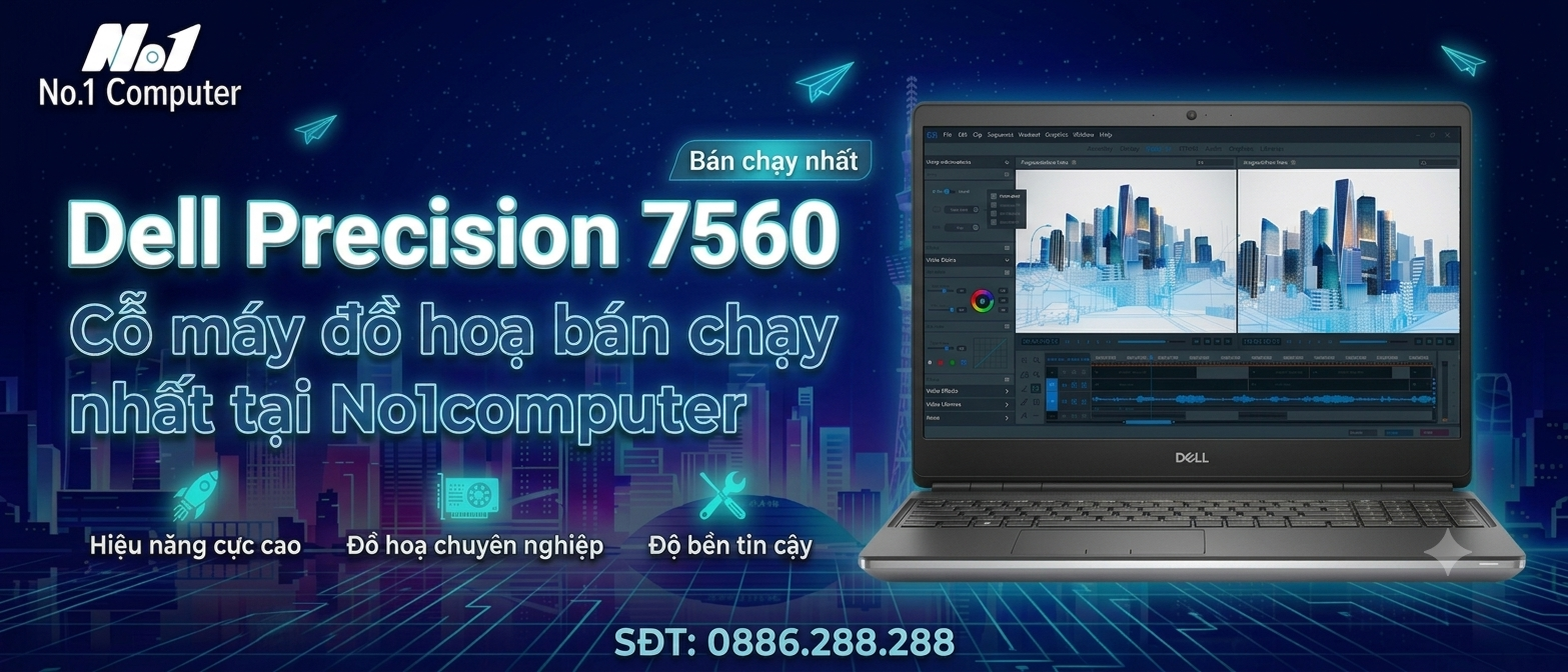Cỗ máy đồ hoạ Dell Precision 7560