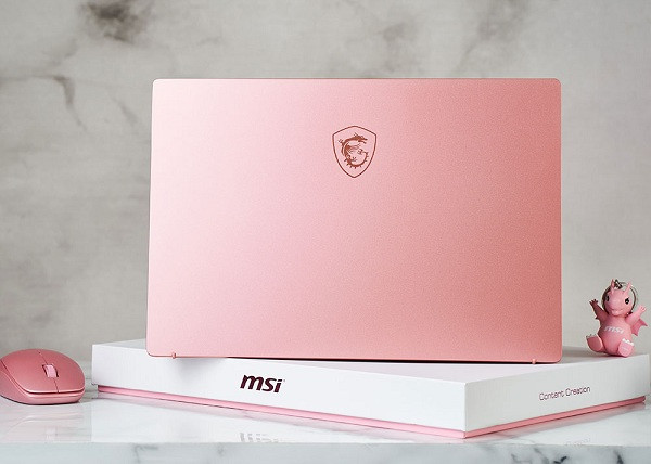 laptop màu hồng hiệu năng