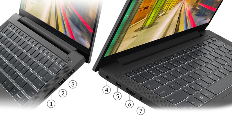 Laptop Lenovo Ideapad kết nối