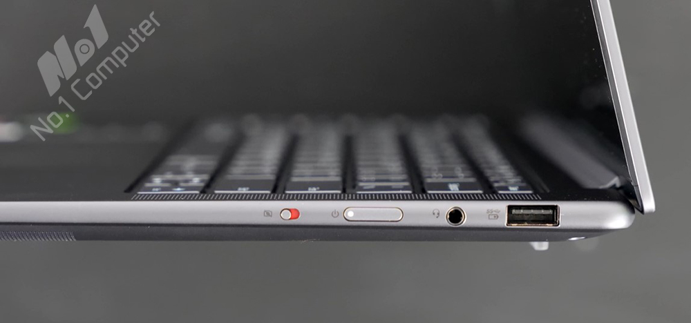 Lenovo Slim 7 Pro X 2022 - cổng kết nối đầy đủ, đa dạng