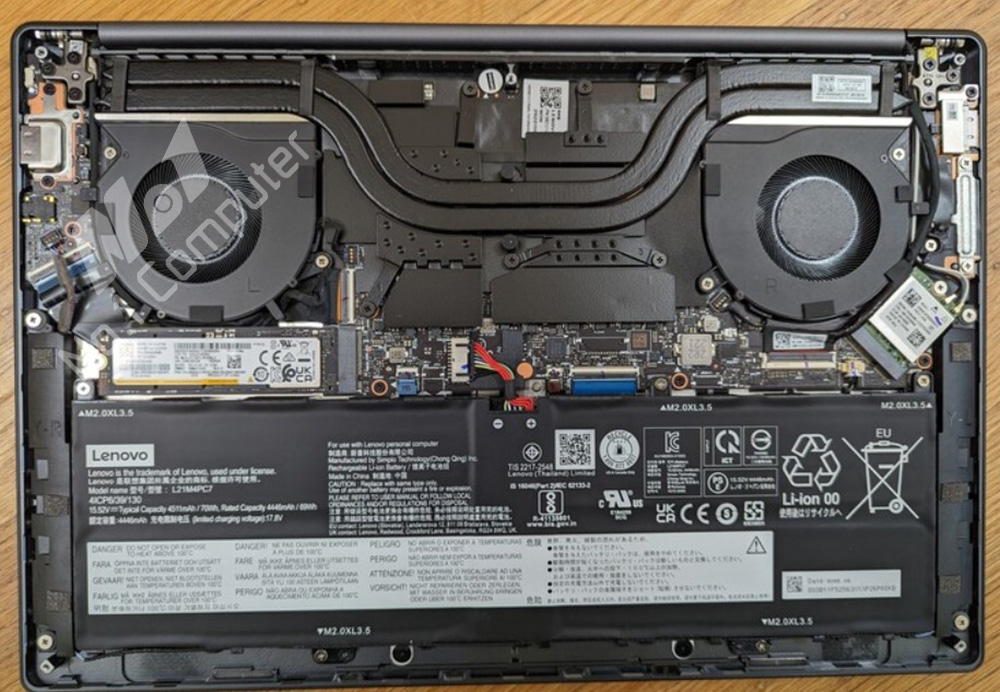 Lenovo Yoga Slim 7 Pro X - Thời lượng pin bền bỉ