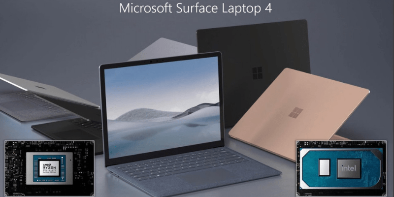 Surface Laptop 4 chip cải tiến - hiệu năng mạnh mẽ