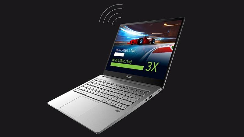 Top 5 laptop văn phòng mỏng nhẹ - Acer Swift 3 2021