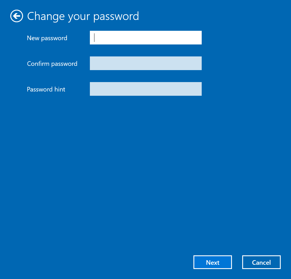 Thay đổi mật khẩu máy tính HP bằng Settings h2
